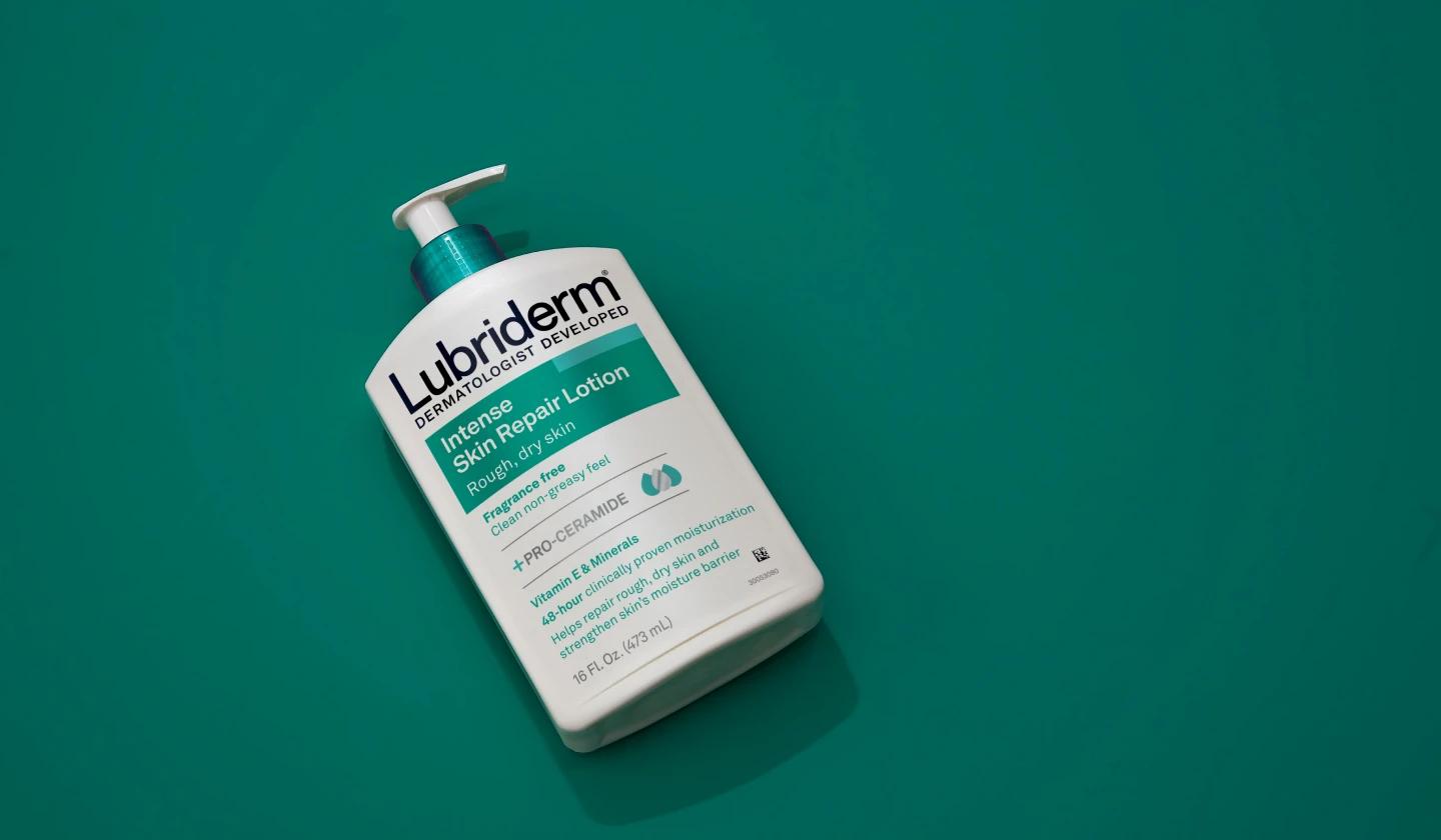 LUBRIDERM® Intense Skin Repair product pack.